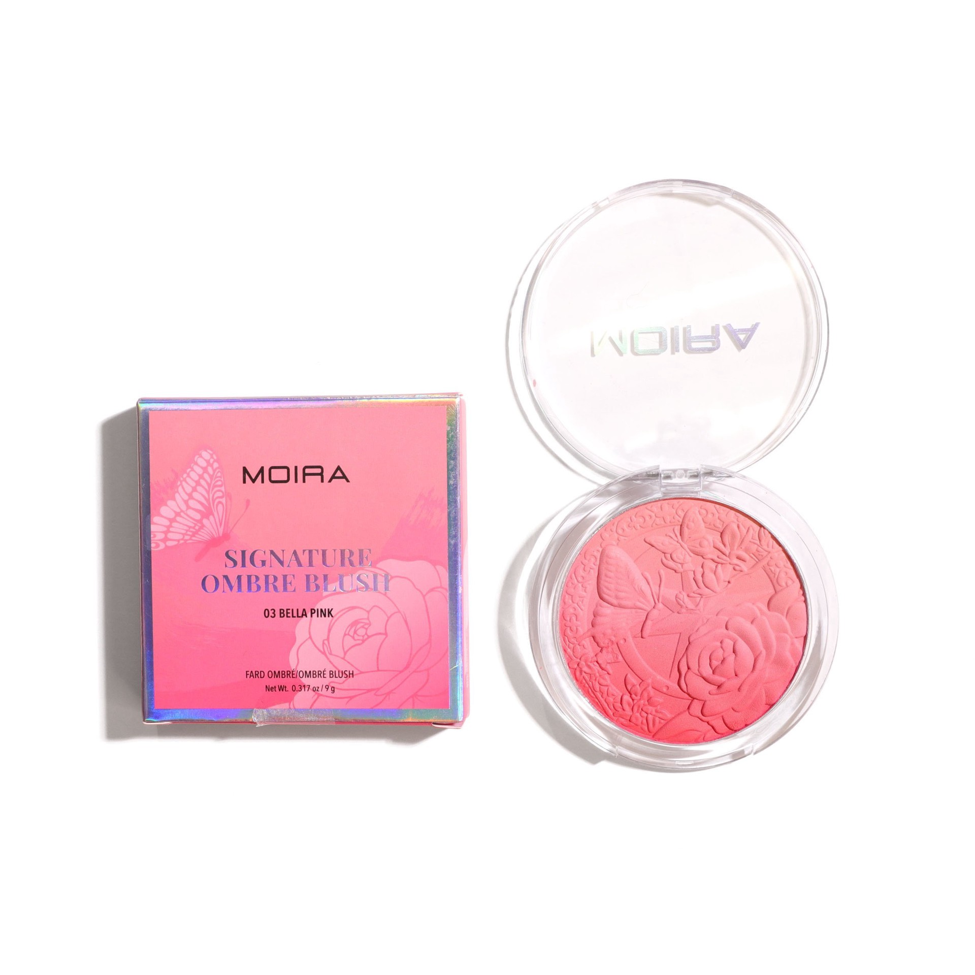 slide 1 of 2, Moira Beauty 003 Bella Pink Signature Ombre Blush, 1 ct