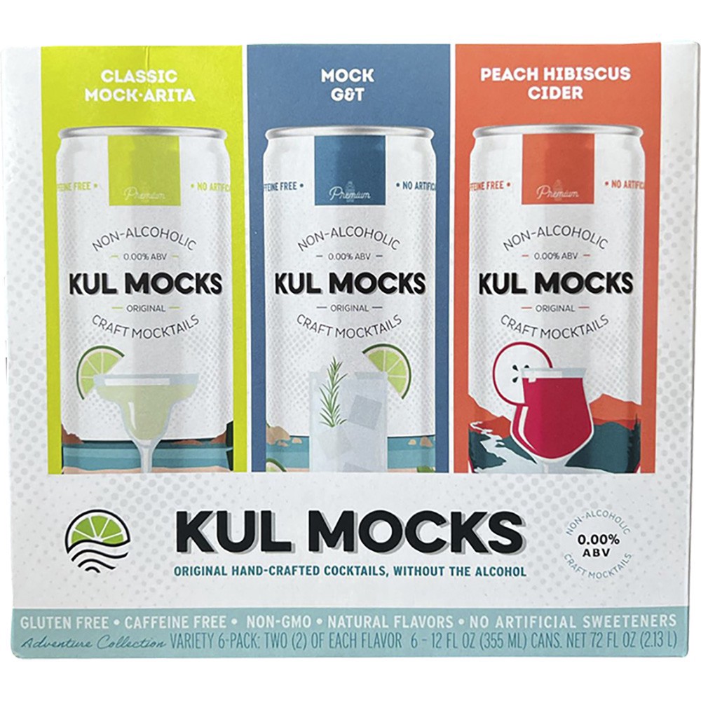 slide 1 of 1, Kul Mocks N/a Adventure Variety, 6 ct; 12 oz