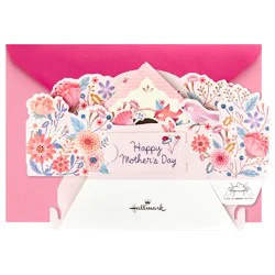 Hallmark Pop Up Mothers Day Card (Displayable Bird House)