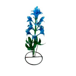 Creative Decor Sourcing Bluebonnet Metal Garden Statue