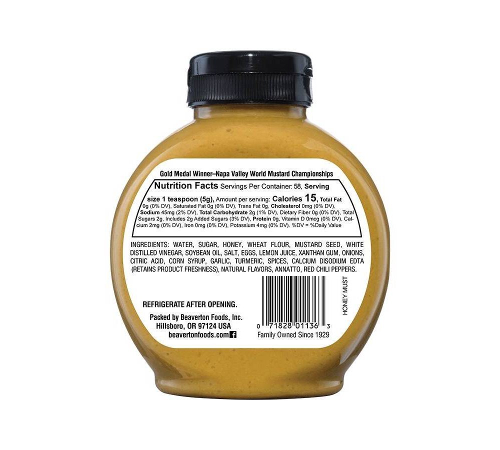 slide 3 of 3, Inglehoffer Mustard 10.25 oz, 10.25 oz