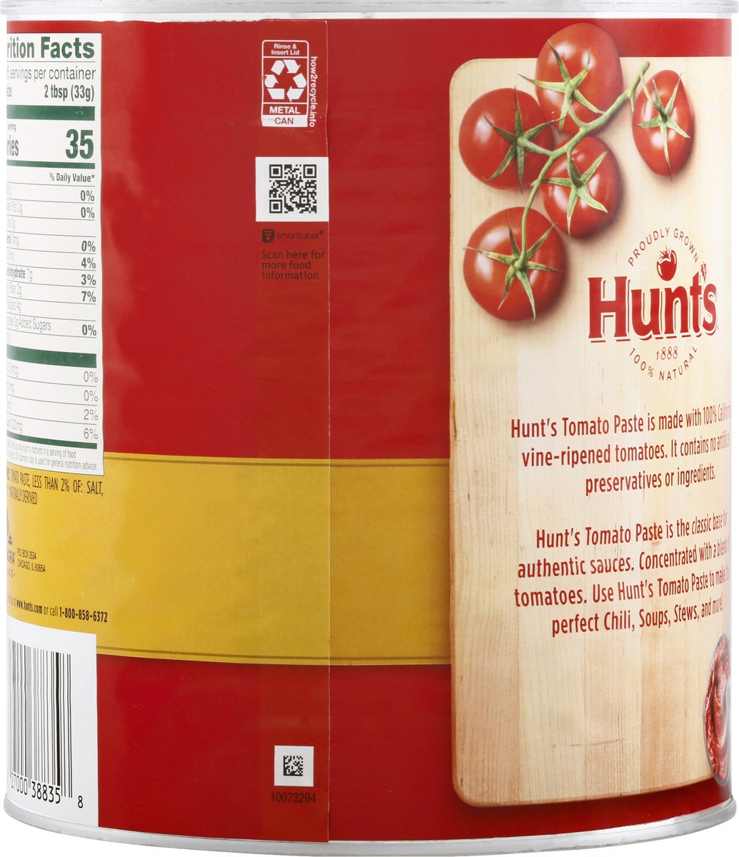 slide 12 of 13, Hunt's Tomato Paste 111 oz, 111 oz