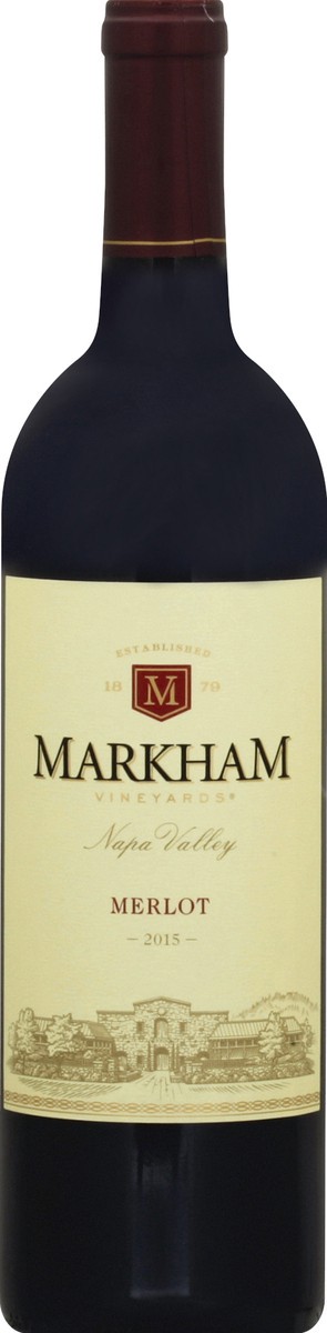 slide 2 of 2, Markham Vineyards Merlot, 750 ml