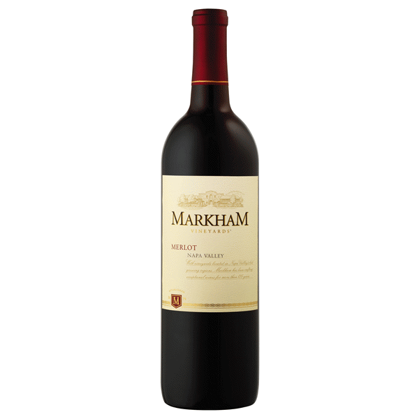 slide 1 of 2, Markham Vineyards Merlot, 750 ml