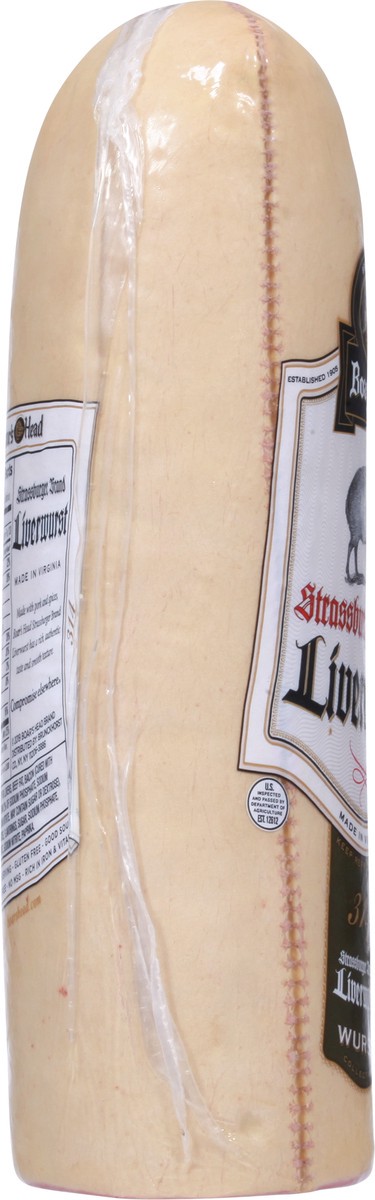 slide 5 of 9, Boar's Head Strassburger Brand Liverwurst 1 ea, 