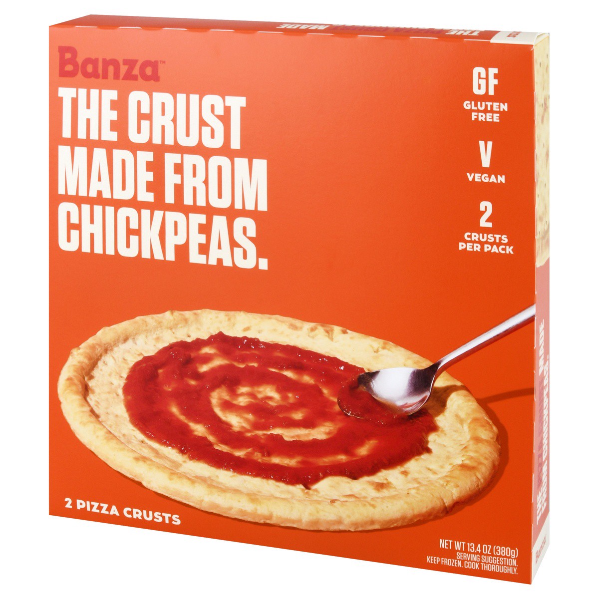 slide 2 of 9, Banza Chickpea Plain Pizza Crust, 1 ct