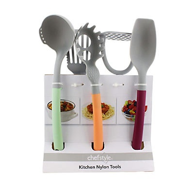 slide 1 of 1, chefstyle Kitchen Nylon Tool Set, 5 ct