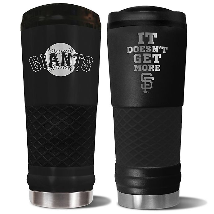 slide 1 of 1, MLB San Francisco Giants Powder Coated Stealth Draft Tumbler, 24 oz