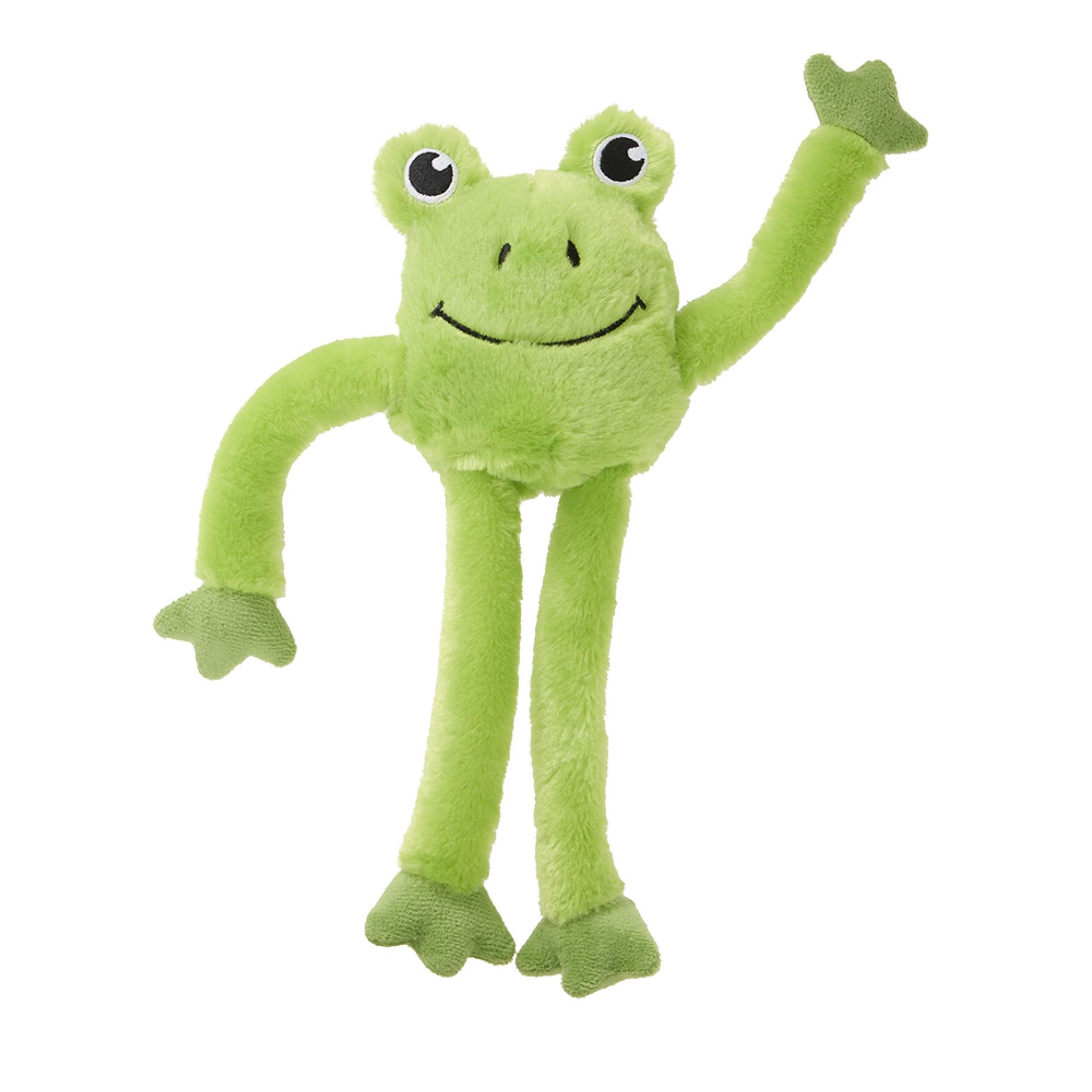 slide 1 of 1, Joyhound Crazy Comfy Frog Tug Squeaker Plush Dog Toy, MED