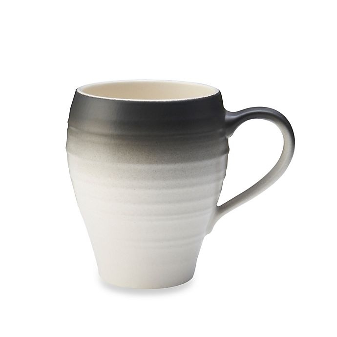 slide 1 of 1, Mikasa Swirl Ombre Mug - Graphite, 1 ct