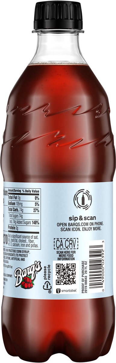 slide 8 of 9, Barq's Root Beer Bottle- 20 fl oz, 20 fl oz