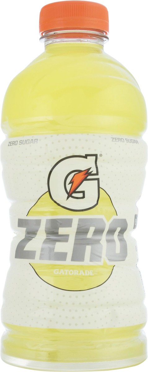 slide 9 of 11, Gatorade Zero Zero Sugar Thirst Quencher Lemon-Lime - 28 fl oz, 28 fl oz