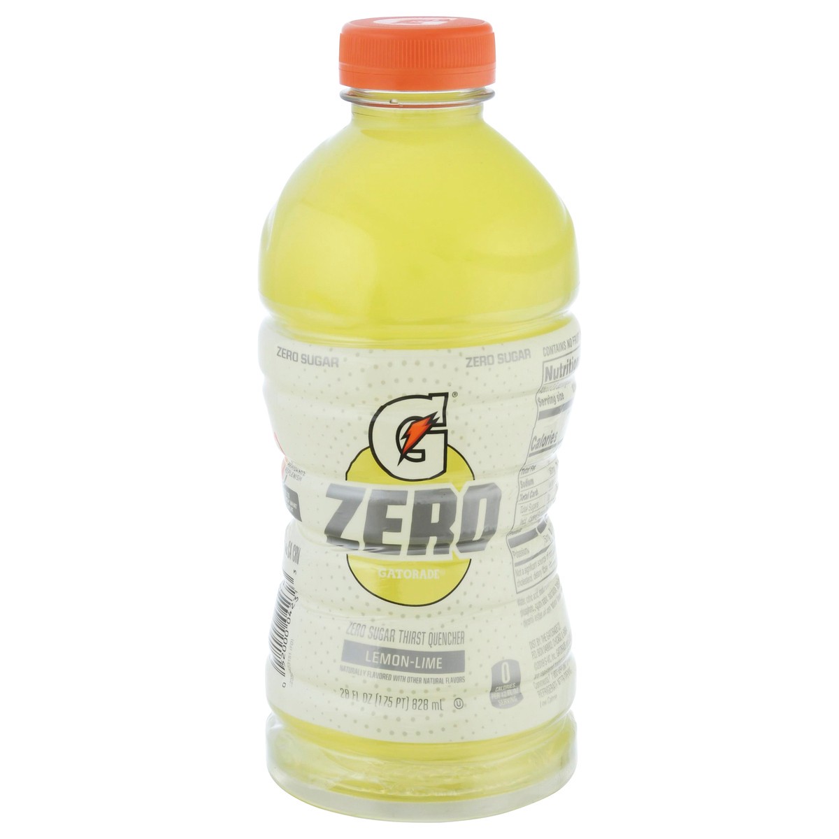 slide 8 of 11, Gatorade Zero Sugar Yellow Lemon Lime Sports Drink Bottle, 28 fl oz