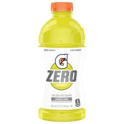 Gatorade Zero Zero Sugar Thirst Quencher Lemon Lime 28 Fl Oz