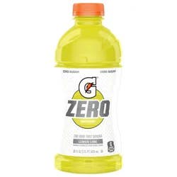 Gatorade Zero Zero Sugar Thirst Quencher Lemon Lime 28 Fl Oz