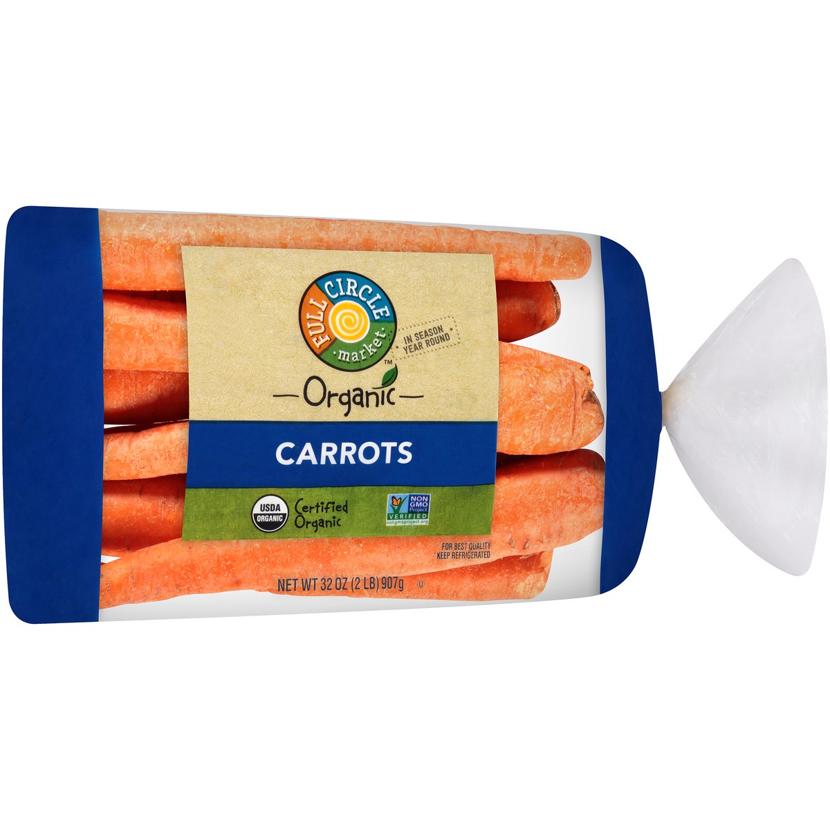 slide 4 of 9, Full Circle Market Carrots, 32 oz