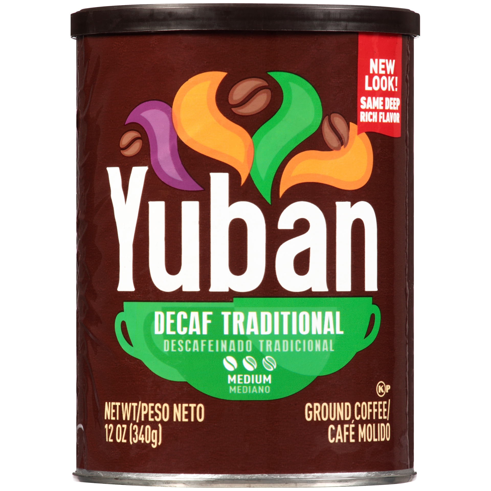 slide 1 of 3, Yuban Traditional Decaf Medium Roast Ground Coffee ister, 1 ct