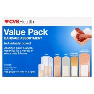 slide 1 of 1, CVS Health Bandages Assortment Value Pack, 200 Ct, 200 ct