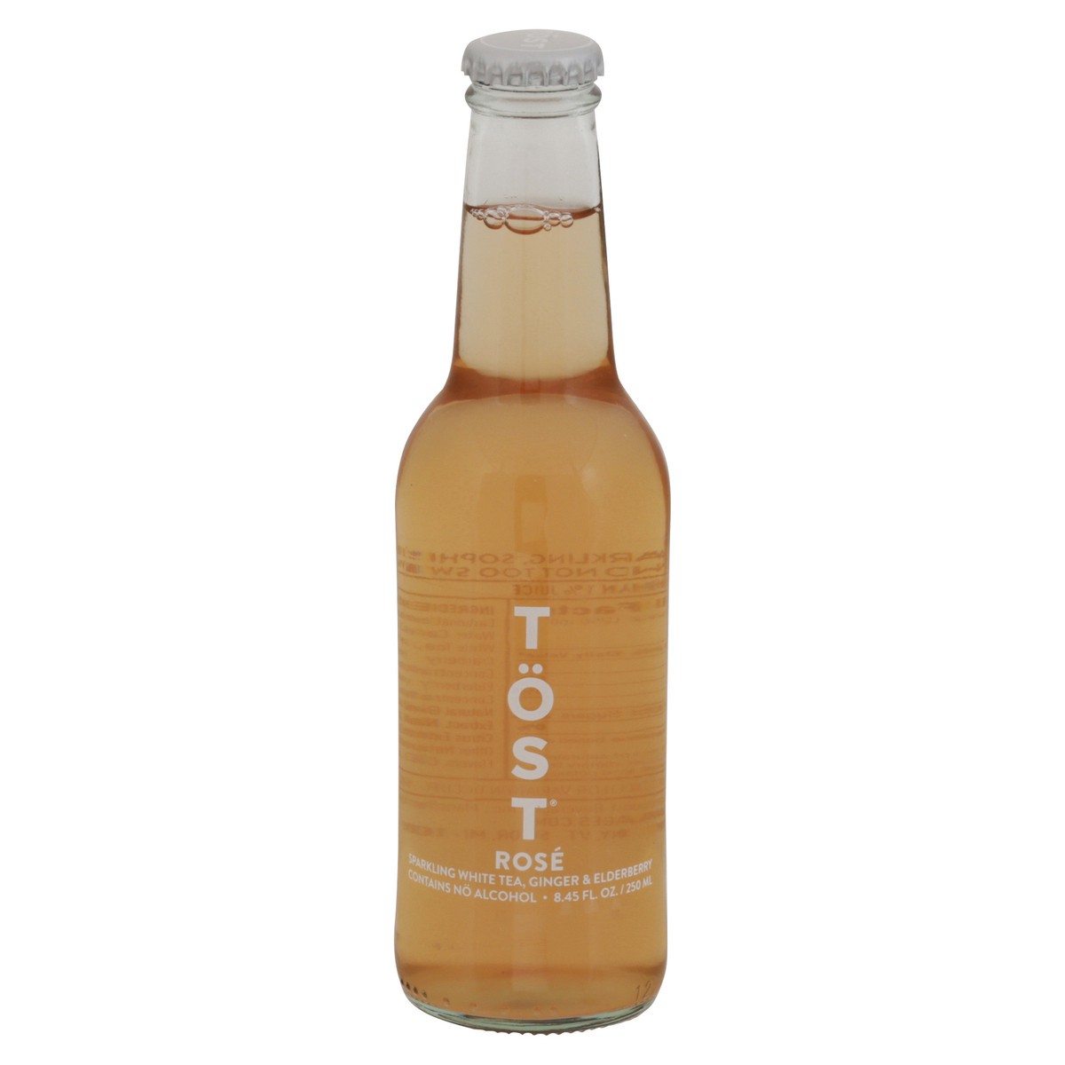 slide 4 of 13, Tost Sparkling White Ginger & Elderberry Tea - 8.45 fl oz, 250 ml
