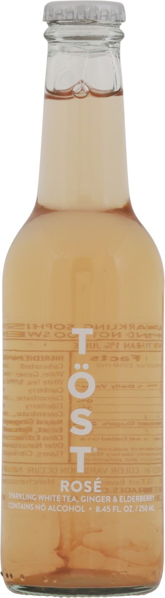 slide 10 of 13, Tost Sparkling White Ginger & Elderberry Tea - 8.45 fl oz, 250 ml