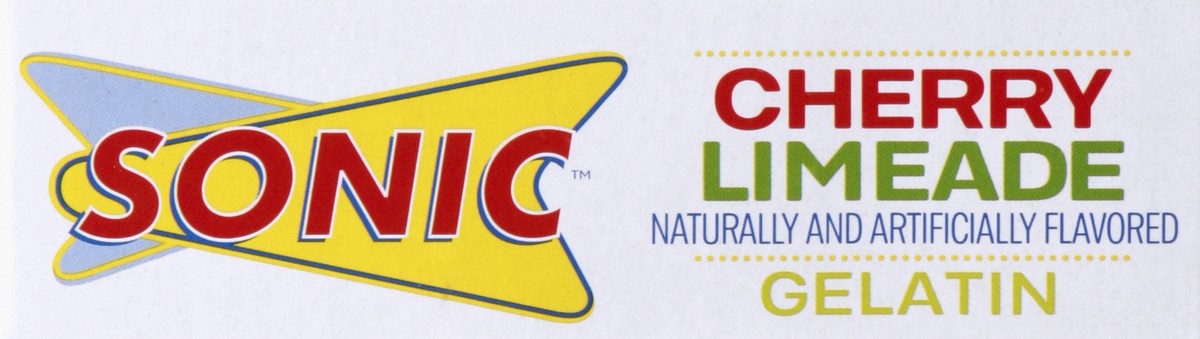 slide 2 of 4, Sonic Cherry Limeade Gelatin, 3.94 oz