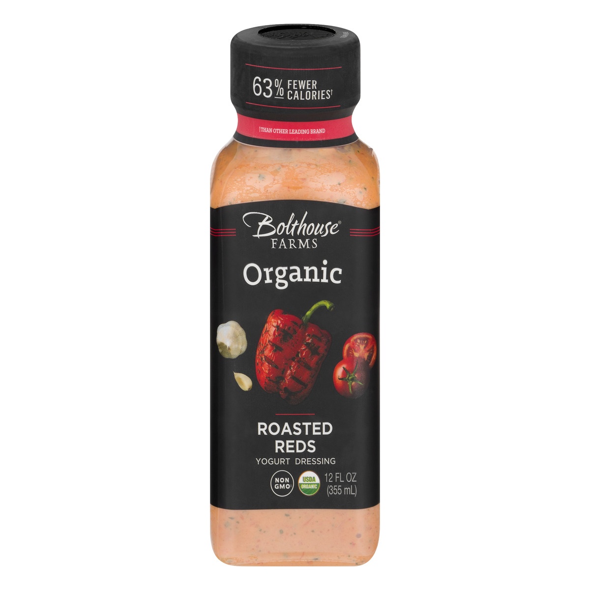 slide 1 of 1, Bolthouse Farms Yogurt Dressing Roasted Reds Organic, 12 fl oz