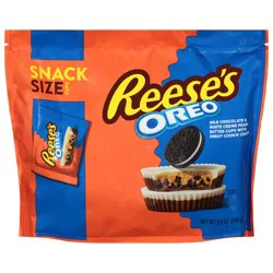 Reese's Oreo Snack Size Milk Chocolate & White Creme Peanut Butter Cups