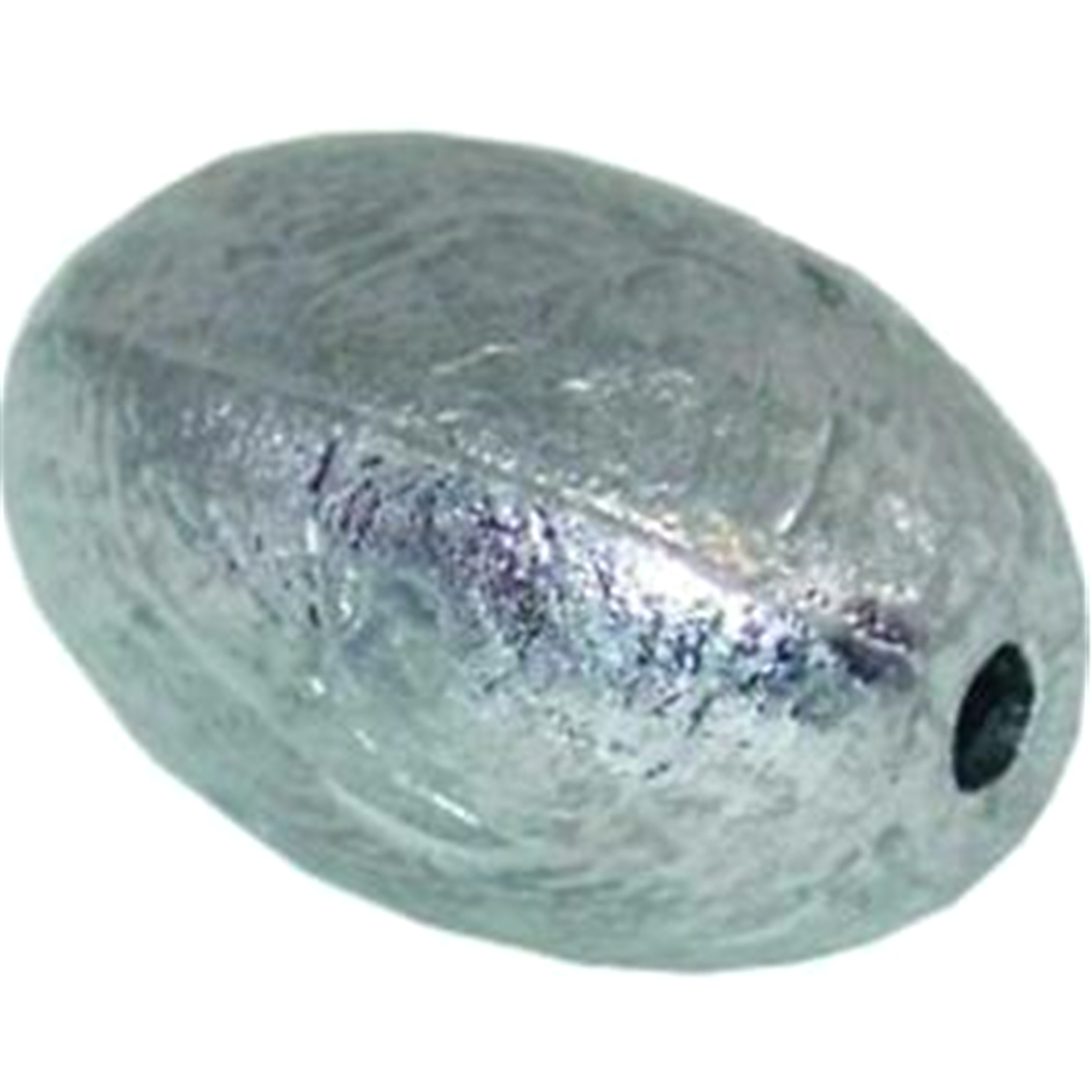 slide 1 of 1, Eagle Claw Egg Weight Fishing Sinker 02050, 1 oz