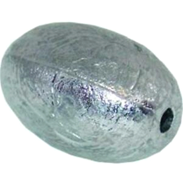 slide 1 of 1, Eagle Claw Egg Weight Fishing Sinker 02050, 1 oz