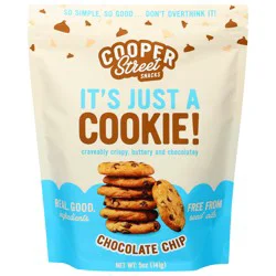 Cooper Street Snacks Chocolate Chip Cookies 5 oz