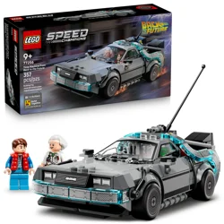 Lego Speed Champions Time Machine From Back To The Future 77256