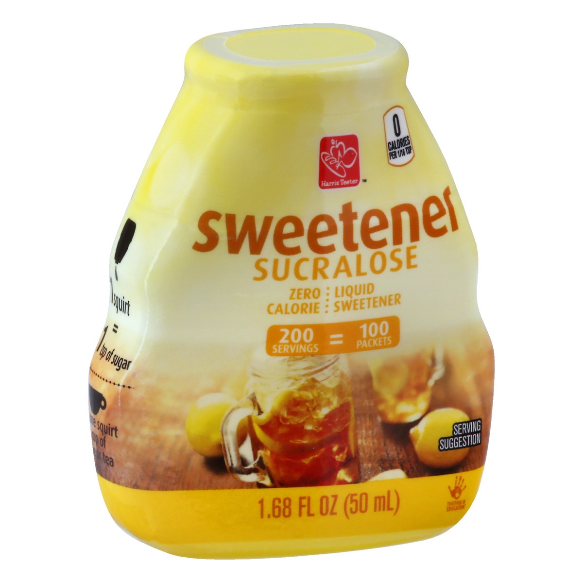 slide 2 of 10, Harris Teeter Liquid Sucralose Sweetener, 1.68 oz