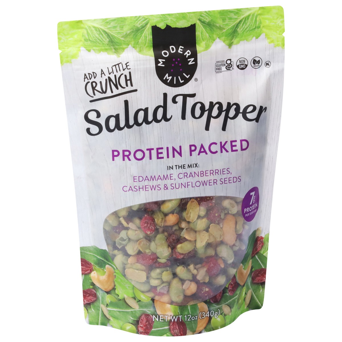 slide 3 of 13, Modern Mill Protein Packed Salad Topper 12 oz, 12 oz