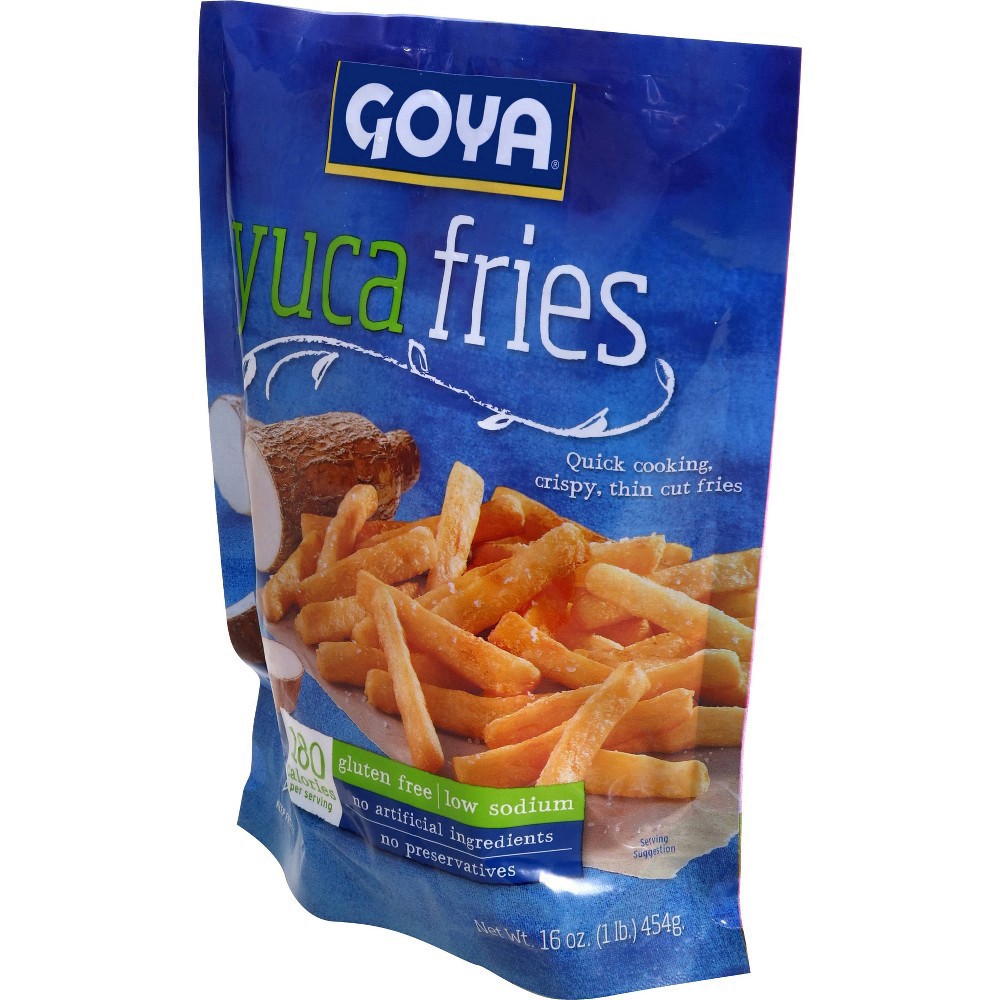 slide 8 of 17, Goya Vegan Gluten Free Yuca Frozen Fries - 16oz, 16 oz