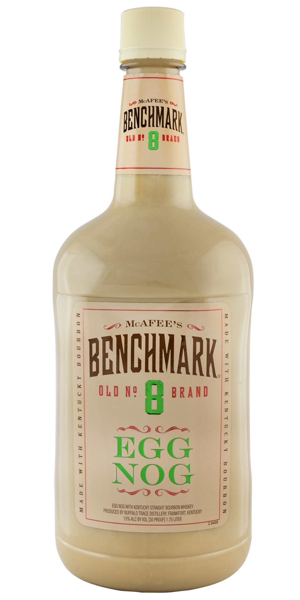 slide 1 of 2, Benchmark Eggnog 1.75L, 1.75 liter