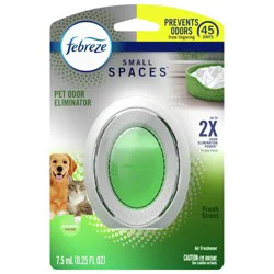 Febreze Small Spaces Air Freshener, Odor-Fighting, Heavy Duty Pet Scent, 1 Count