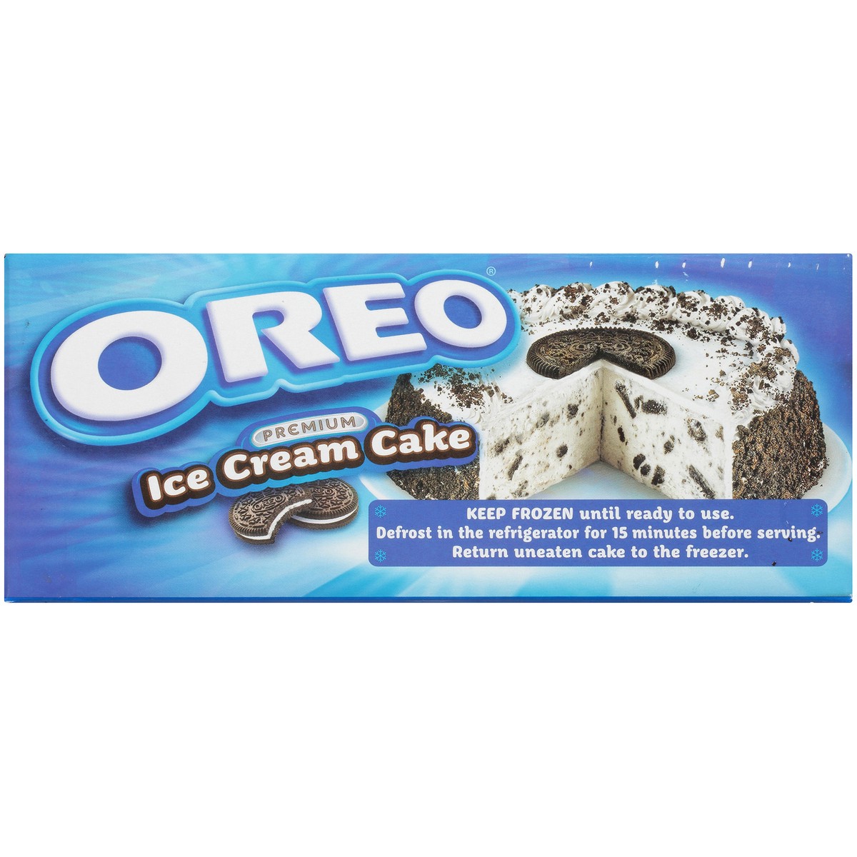 slide 8 of 8, Carvel Premium Ice Cream Cake, Oreo, 46 fl oz, 46 fl oz