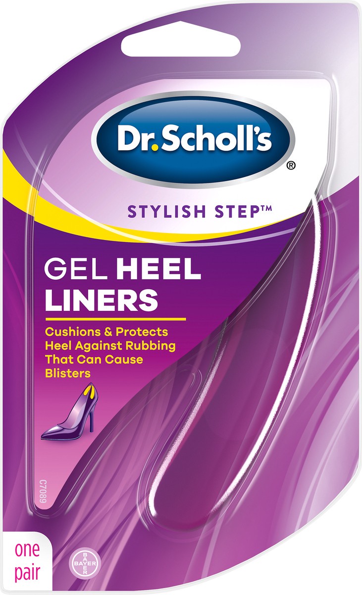 slide 2 of 5, Dr. Scholl's Gel Heel Liners 1 ea, 1 ct