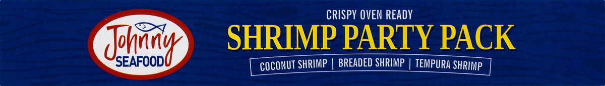 slide 8 of 12, Johnny Seafood Crispy Oven Ready Coconut/Breaded/Tempura Shrimp Party Pack 14 oz, 14 oz