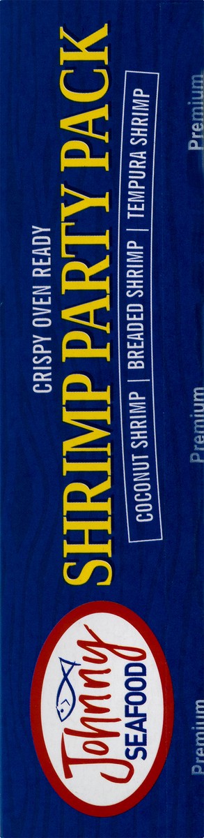 slide 10 of 12, Johnny Seafood Crispy Oven Ready Coconut/Breaded/Tempura Shrimp Party Pack 14 oz, 14 oz