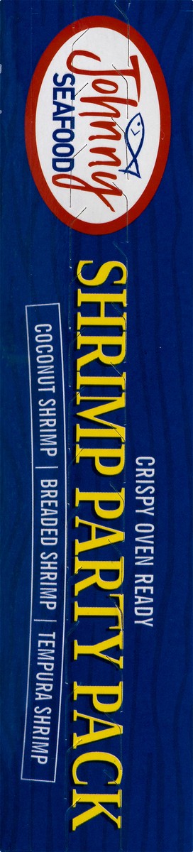 slide 5 of 12, Johnny Seafood Crispy Oven Ready Coconut/Breaded/Tempura Shrimp Party Pack 14 oz, 14 oz