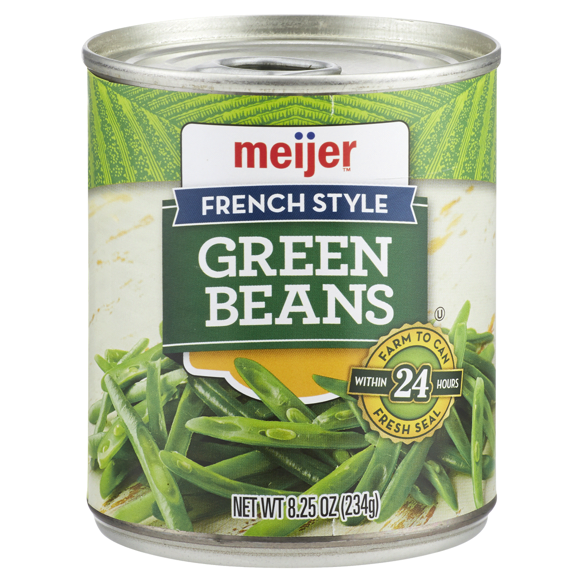 slide 1 of 1, Meijer French-Style Green Beans, 8.25 oz