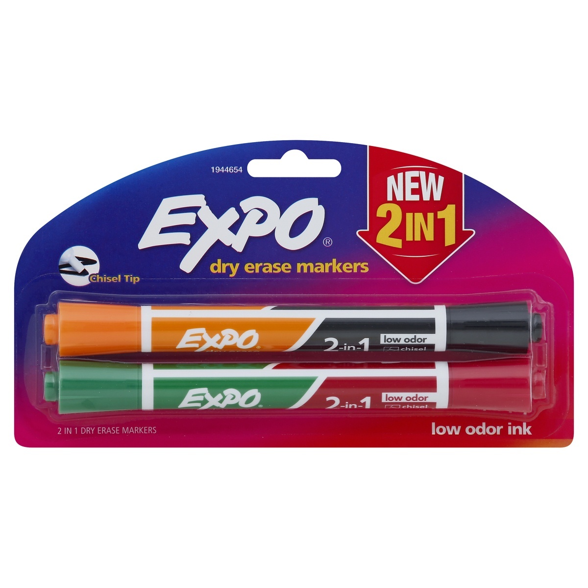 slide 1 of 1, Expo Dry Erase Markers 2 ea, 2 ct