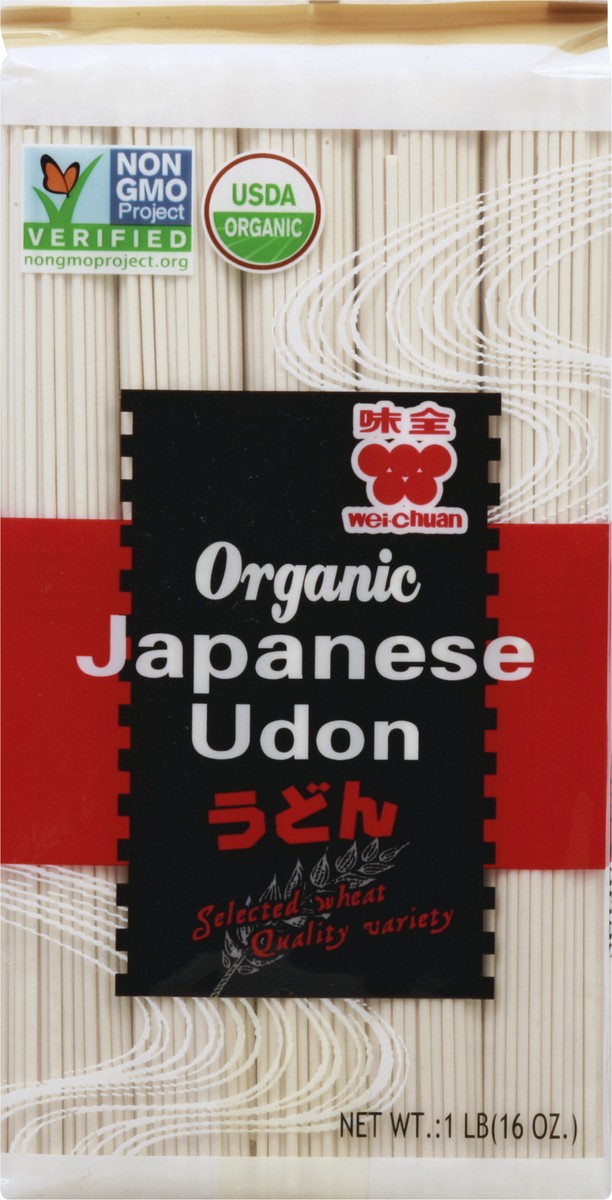 slide 6 of 10, Wei-Chuan Organic Japanese Udon, 16 oz