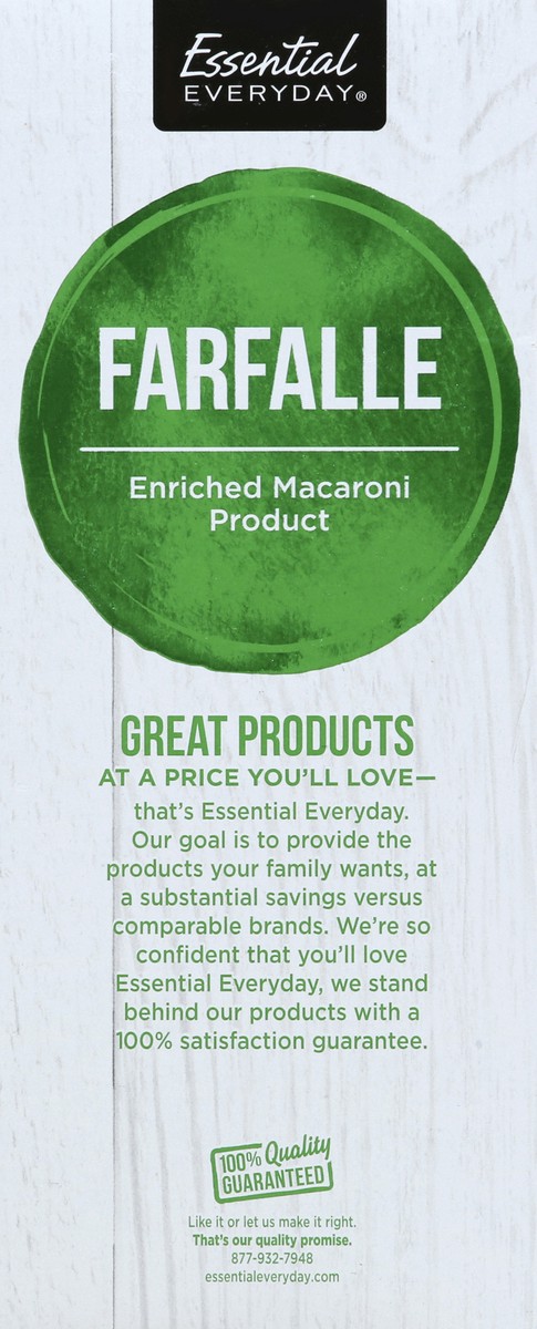 slide 6 of 6, Essential Everyday Farfalle Dry Pasta, 12 oz