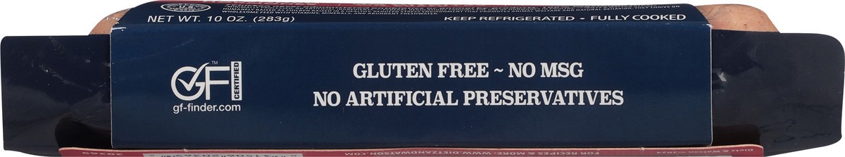slide 7 of 14, Dietz & Watson Pork Free Apple Chicken Sausage 10 oz, 10 oz