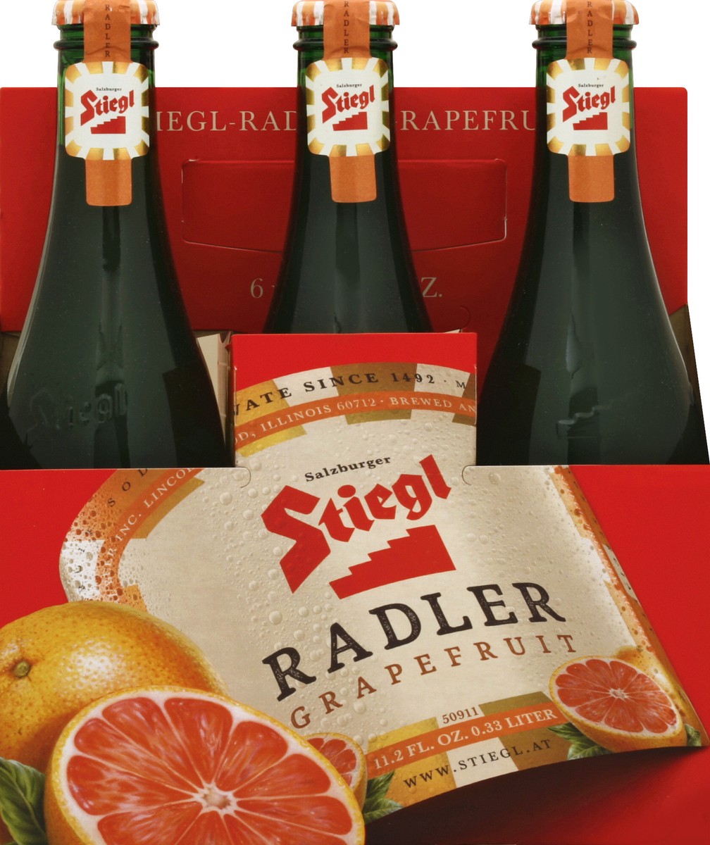 slide 1 of 1, Stiegl Beer 6 ea, 6 ct; 11.2 oz