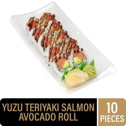 Private Selection® Yuzu Teriyaki Salmon Avocado Sushi Roll by Zenshi