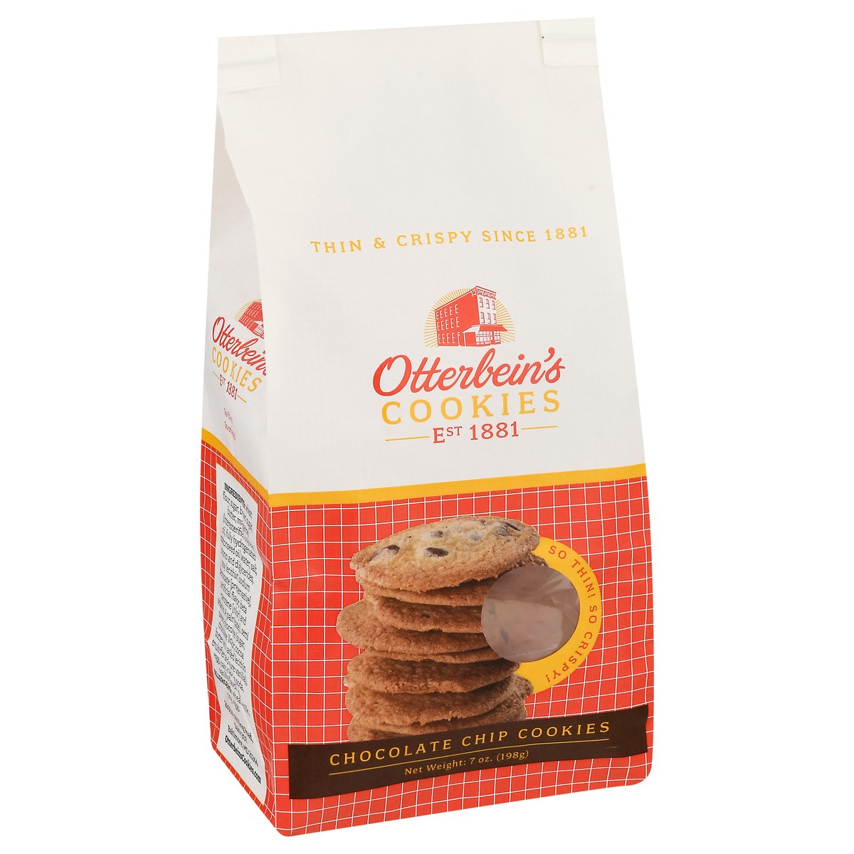 slide 11 of 13, Otterbein's Chocolate Chip Cookies 7 oz, 