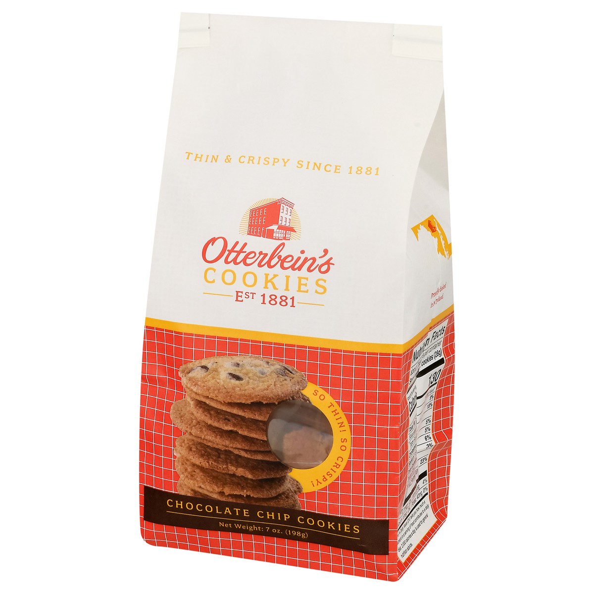 slide 10 of 13, Otterbein's Chocolate Chip Cookies 7 oz, 